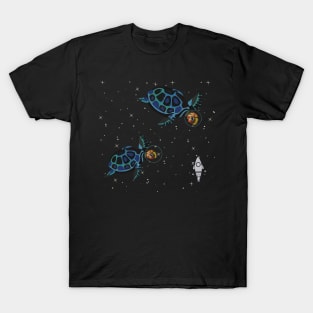 Space turtles T-Shirt